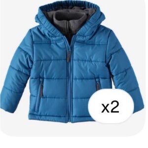Rothschild Kids Puffer Jacket in Vibrant Blue